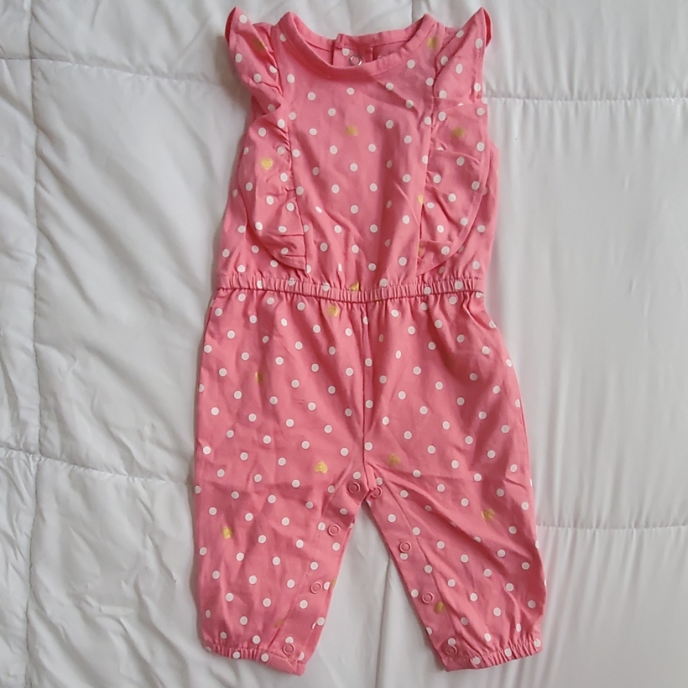 NWOT Carter's jumpsuit for baby girl